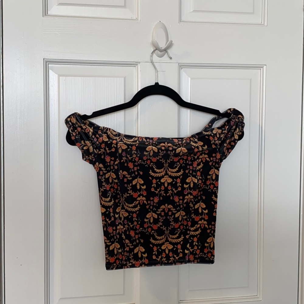 Corset off the shoulder top